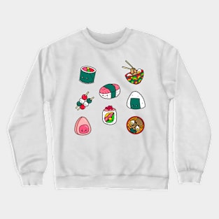 Japanese Foods Crewneck Sweatshirt